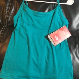Turquoise ‘The North Face’ Thick Cami Tank!